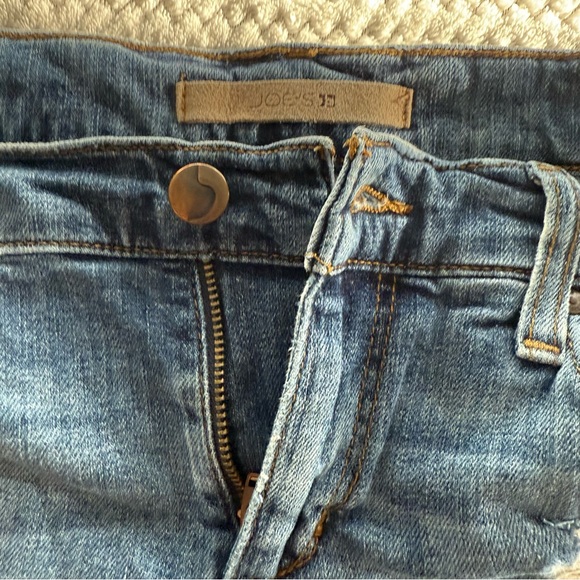 Joe's Jeans Classic Blue Ripped Shorts - Picture 2 of 6
